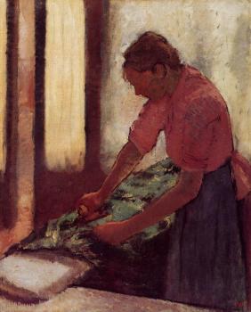 Woman Ironing VI